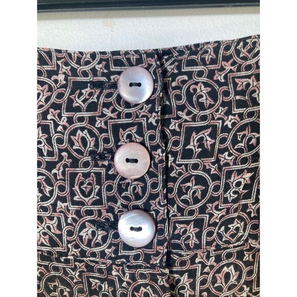 Womens Vintage Crisca Silk Blend High Waisted Sheer Pants EU36 XS 26" NWT - Picture 6 of 11